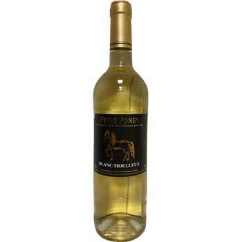 Vīns Petit Poney blanc Moelleux pussalds b 11% 0.75l