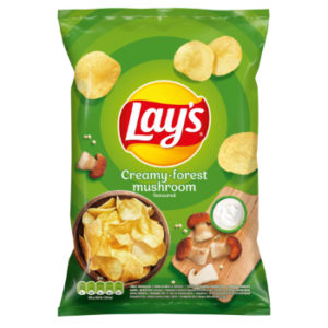 Čipsi Lays krējuma sēņu 140g