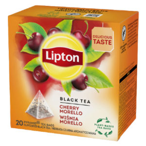 Tēja Lipton Morello ķirši 20gb 40g
