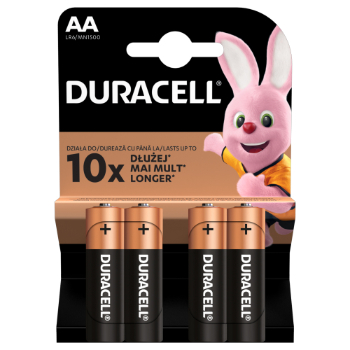 Baterija Duracell AA 4gb