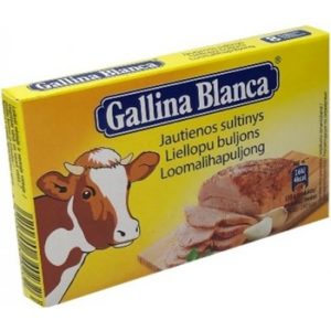 Buljons lielopu gaļas Gallina Blanca  8x10 80g