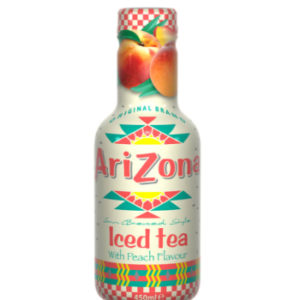 Ledus tēja Arizona ar persiku garšu 0.45l