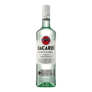 Rums Bacardi Carta Blanca 38% 0.7l