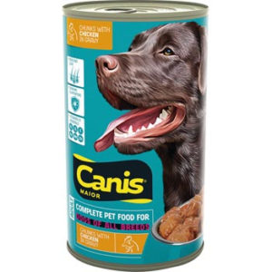 Barība suņiem Canis Major ar vistu un pīli 1.25kg