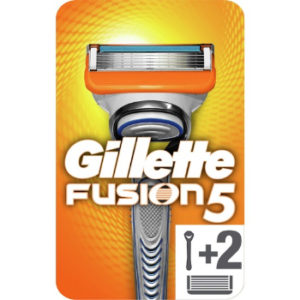 Skūšanās aparāts Fusion ar 2 kasetēm