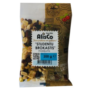 Maisījums studentu brokastis 200g