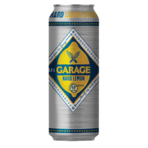 Alk.kokt. Garage hard lemon 4% 0.5l can
