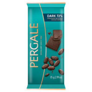 Šokolāde tumšā 72% Pergale 85g