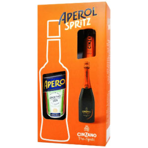 Vermuts Aperol 11% 0.7l+ dz.vīns Cinzano Prospritz 11.5% 0.7