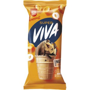 Saldējums Super Viva karameļu 170ml/95g
