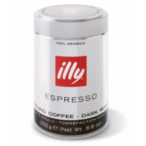 Kafija maltā illy tumši grauzdēta Espresso 250g