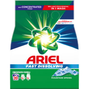 Veļas pulveris Ariel PWD Mountain Spring 1.17kg