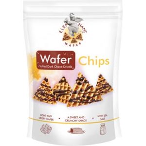 Vafeļu trijstūrīši ar sāli un šokolādi Elephant Wafer 70g