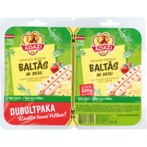 Desiņas baltās ar sieru 2x400g