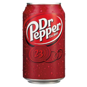 Dzēriens Dr Pepper 0.33l can