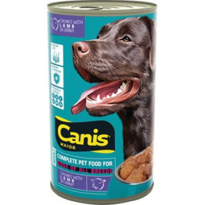 Barība suņiem Canis Major ar jēru 1.25kg