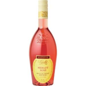 Vīns Bostavan Gold Merlot Rose 12.5% 0.75l