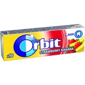 Košļ.gumija Orbit Strawberry