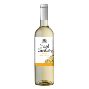 Vīns Grand Cavalier Viura semi sweet b. 11% 0.75l