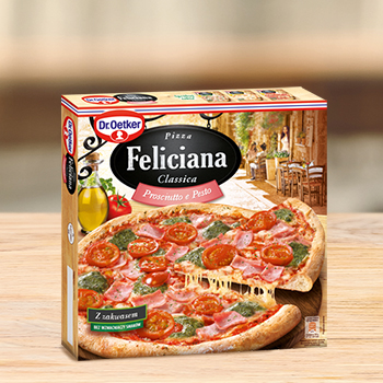 Pica Felicita ar Prosciutto un pesto saldēta 360g