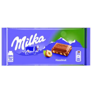 Šokolāde Milka ar drup.lazdu riekstiem 100g