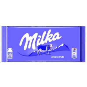 Šokolāde Milka ar Alpu pienu 100g