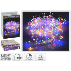 Virtene elektriska Cluster 100LED daudzkr.