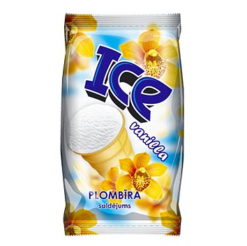 Saldējums ICE vaniļas 120ml/65g