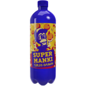 Dzēriens Super Manki Turbo Orange Flavour 0.5l pet