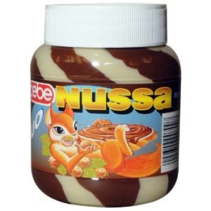 Krēms šokolādes Nussa Duo 750g