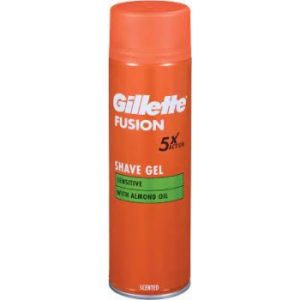 Skūšanās želeja Gillette Fusion5 Sensitive with Almond 200ml