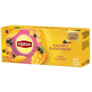 Tēja Lipton mango upeņu 20TM 34g