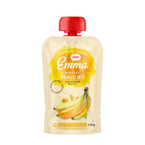 Jogurts banānu Emma bez laktozes 110g