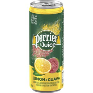 Ūdens Perrier&Juice lemon and guava 0.25l