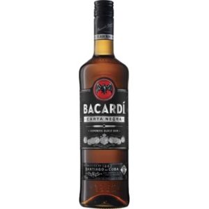 Rums Bacardi Carta Negra 37.5% 0.7l