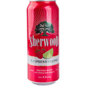 Alk.kokt. Sherwood raspberry lime 4.5% 0.5l can