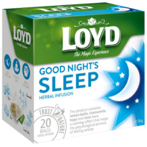 Tēja Loyd Pyramids Herbal Good Nights Sleep 24g