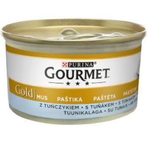 Barība kaķiem Gourmet Gold pastete (tuncis
