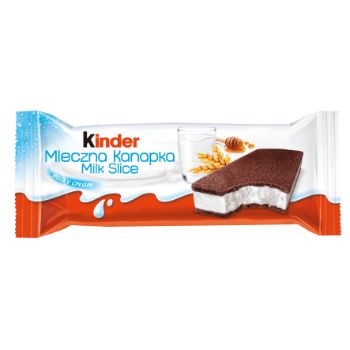 Šokolādes batoniņš Kinder milk slice 28g