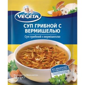 Zupa sausā Vegeta sēņu ar nūdelēm 40g