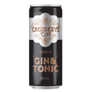 Alk.kokt.Cross Keys Gin & Tonic 5% 0.33l can
