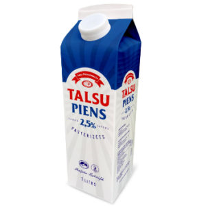 Piens Talsu 2.5% tetra ar korķi 1l