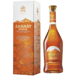 Brendijs Ararat Apricot 35% 0.5l kastē