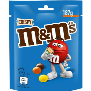 Konfektes M&M's Crispy 187g