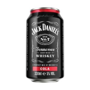 Alk.kokt. Jack Daniels & cola 5% 0.33l