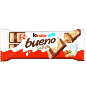 Šokolādes batoniņš Kinder bueno white 39g
