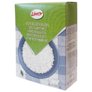 Rīsi gargraudu Limor 400g (4x100g)