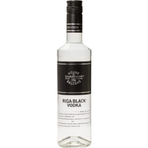Degvīns Rīga Black vodka 40% 0.5l