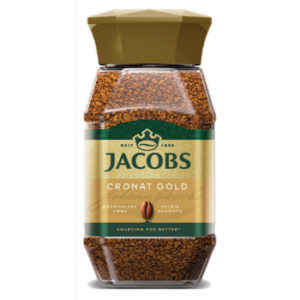 Kafija šķīstošā Jacobs Cronat Gold 200g