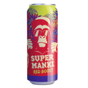 Limonāde Super Manki red boost 0.33l can